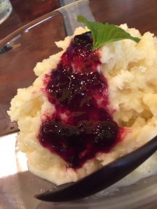 蔵カフェ 酒粕のシャーベット