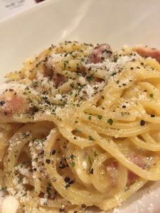 蔵カフェ 酒粕カルボナーラ