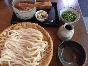 根津 釜竹 ざるうどん