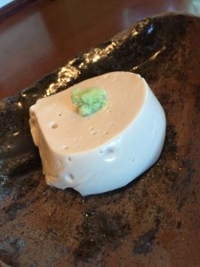 根津 釜竹 ゴマ豆腐