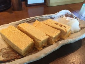 根津 釜竹 出汁巻き卵