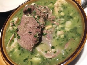 代官山 Holy カフェ 色々モツのイタリア風煮込み