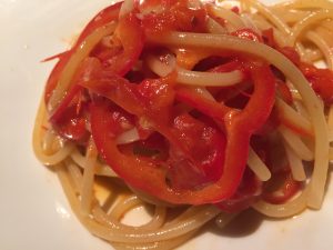 代官山 Holy カフェ パプリカのスパゲッティ
