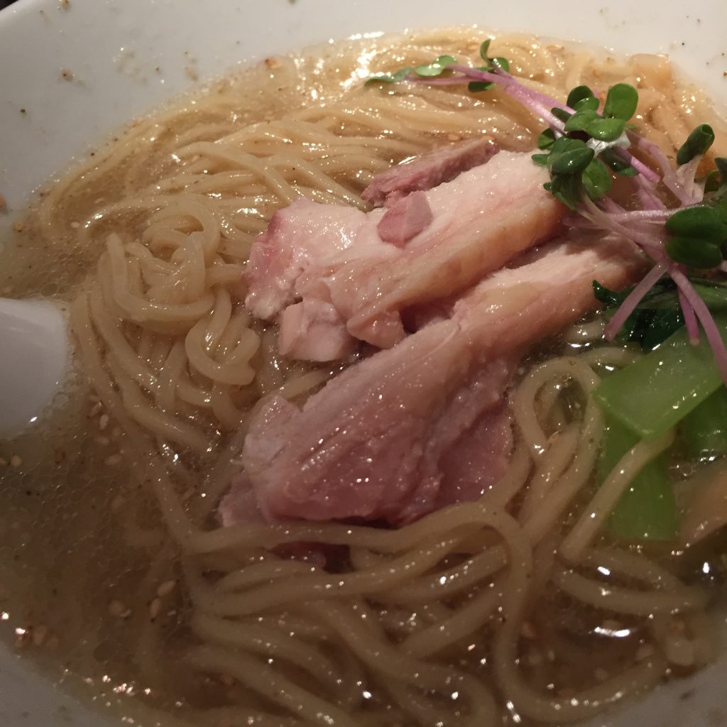 塩生姜ラーメン専門店マニッシュ 冷やし